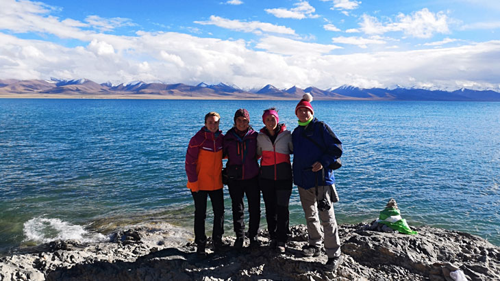 Our Clients at Lake Namtso