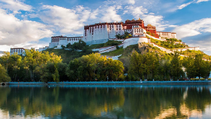 Potala Palace in Summer