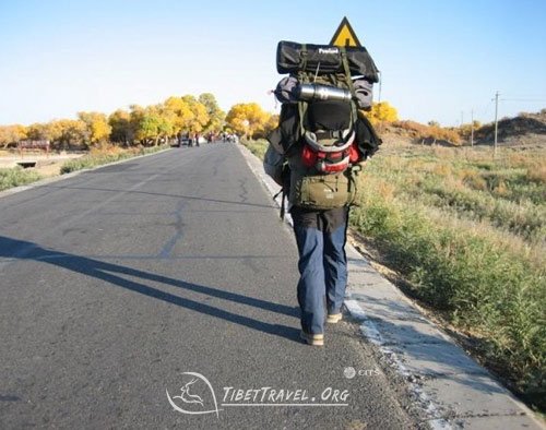 backpacker to tibet