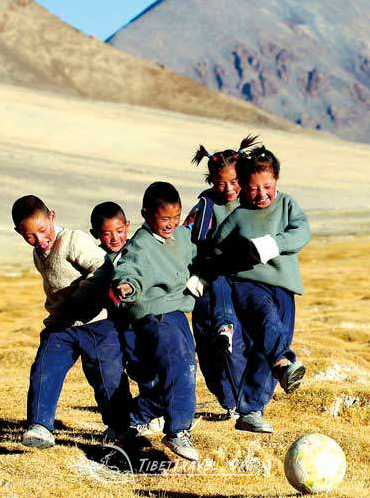 Tibetan children
