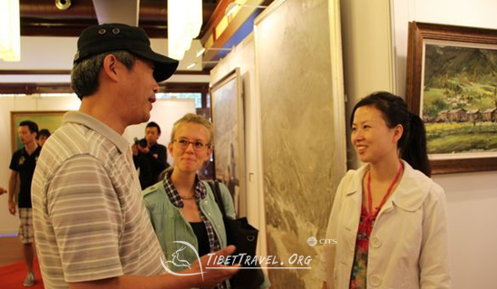The "Beauty of Tibet" painting exhibition