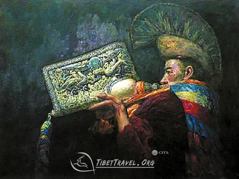 Tibet painting exhibition