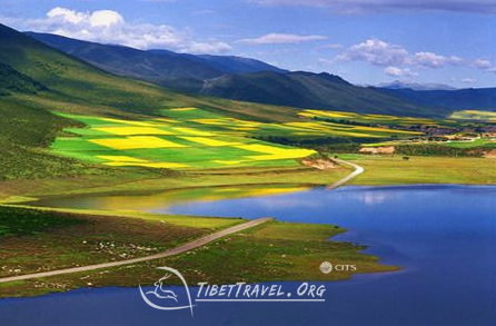 The Qinghai Lake keeps expanding