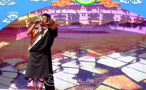 Tibetan singer