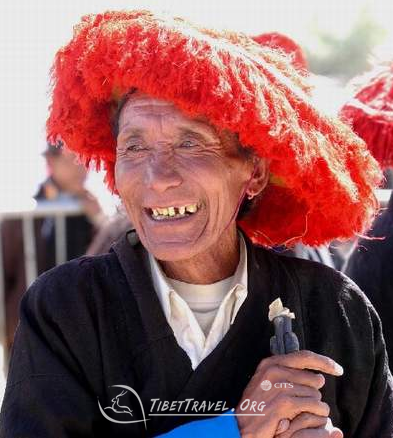 Tibet old man