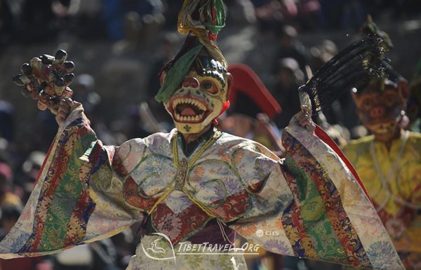 Tibetan religious dance Cham