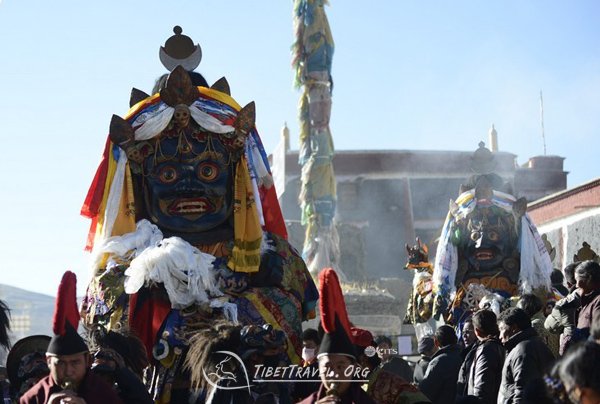 Cham Dance in Tibet