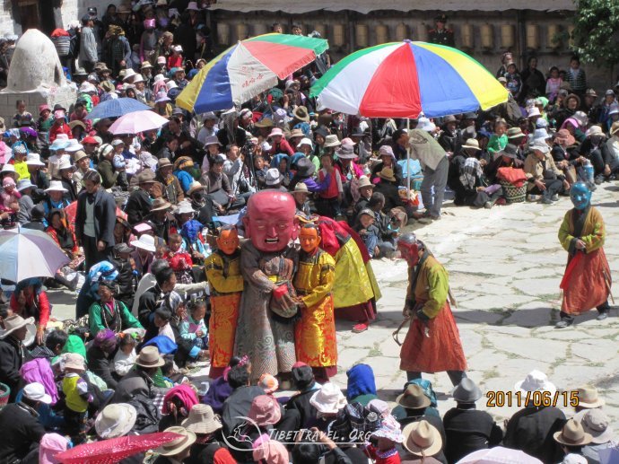Saga Dawa Festival in Tibet