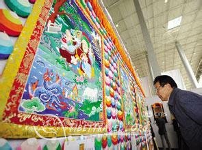 Tibetan art exhibition