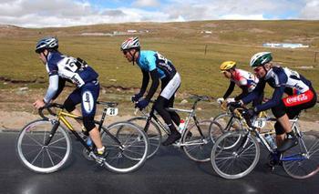 Tibetan cycle race
