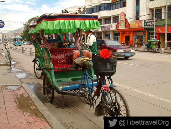 Tricycle Tour in Lhasa