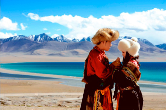 Many newlyweds in China have their eyes on Tibet.