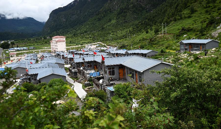 Tibetan village of Nepalese