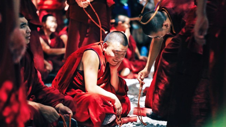 Sera Monastery Monk Debate