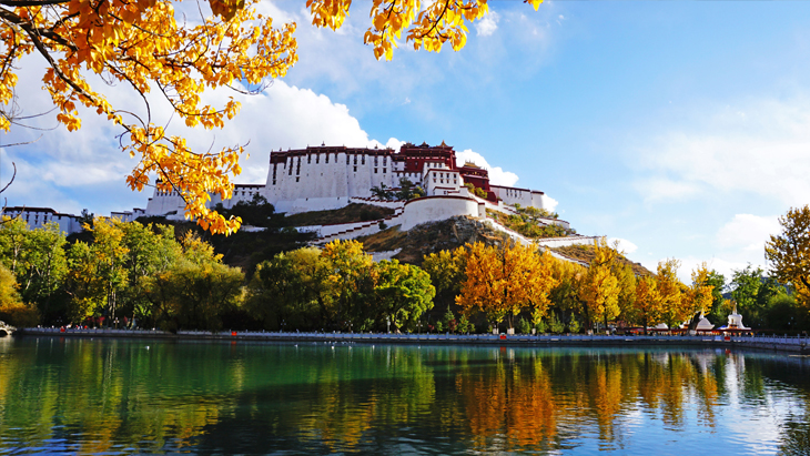 The Potala Palace in Autumn
