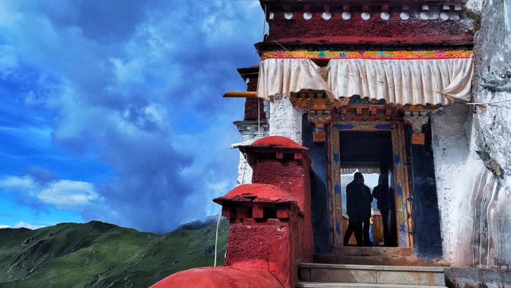 Drak Yerpa Monastery near Lhasa