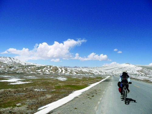 ride in Tibet