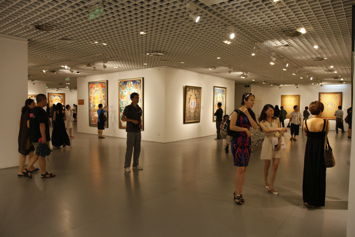 Thangka Exhibition Held in Tibet