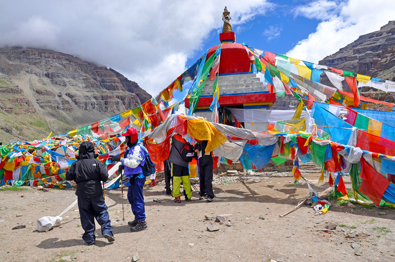 Pray Flag around Mount Kailash