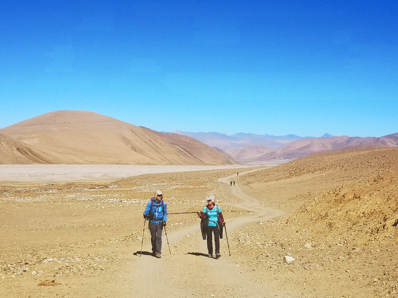 The Road to Everest Base Camp from Old Tingri