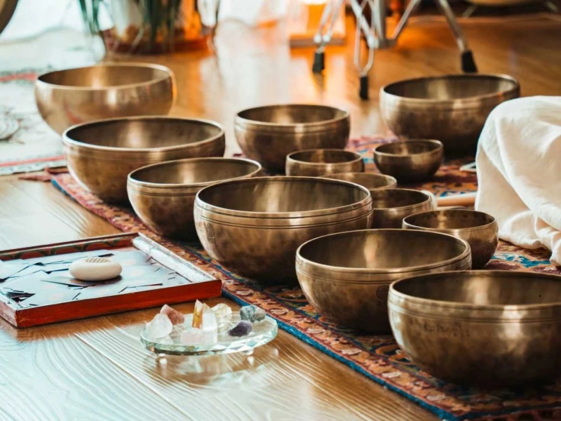 Different Sizes of Tibetan Prayer Bowls