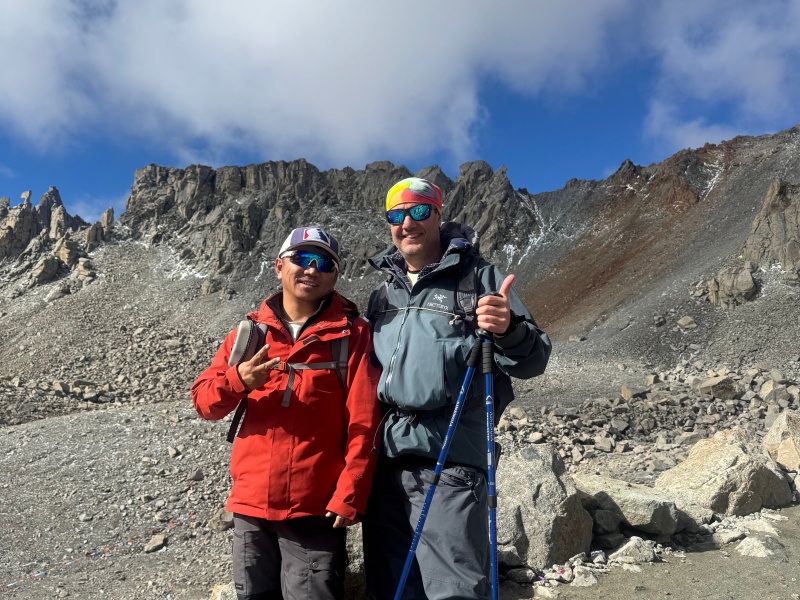Guided Trekking and Overland Tour Experience in Tibet trekking with a local Tibetan guide