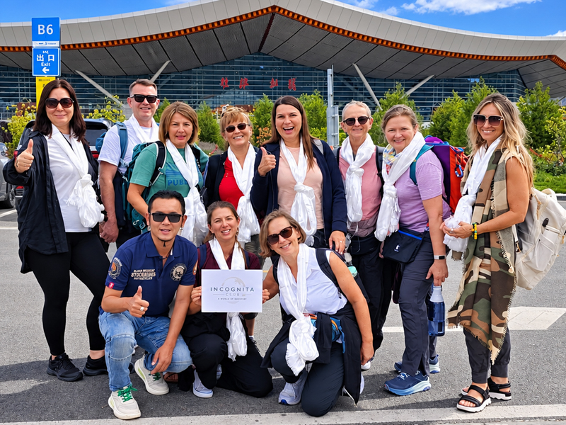 Arrive in Tibet at Lhasa Gonggar International Airport Travelers Arriving in Tibet at Lhasa Gonggar International Airport