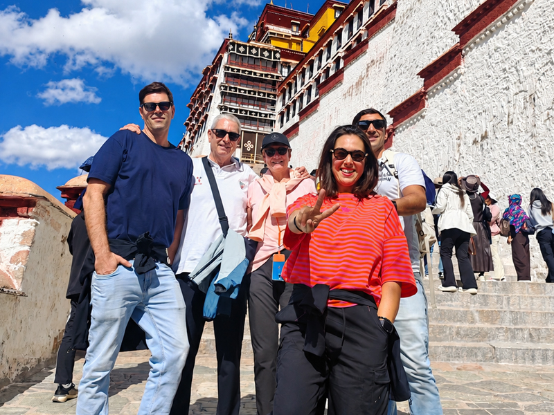 Travelers Visiting Tibet Visit Tibet
